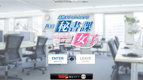 Secretary-Section Woman (deriheru/Shinjuku) 